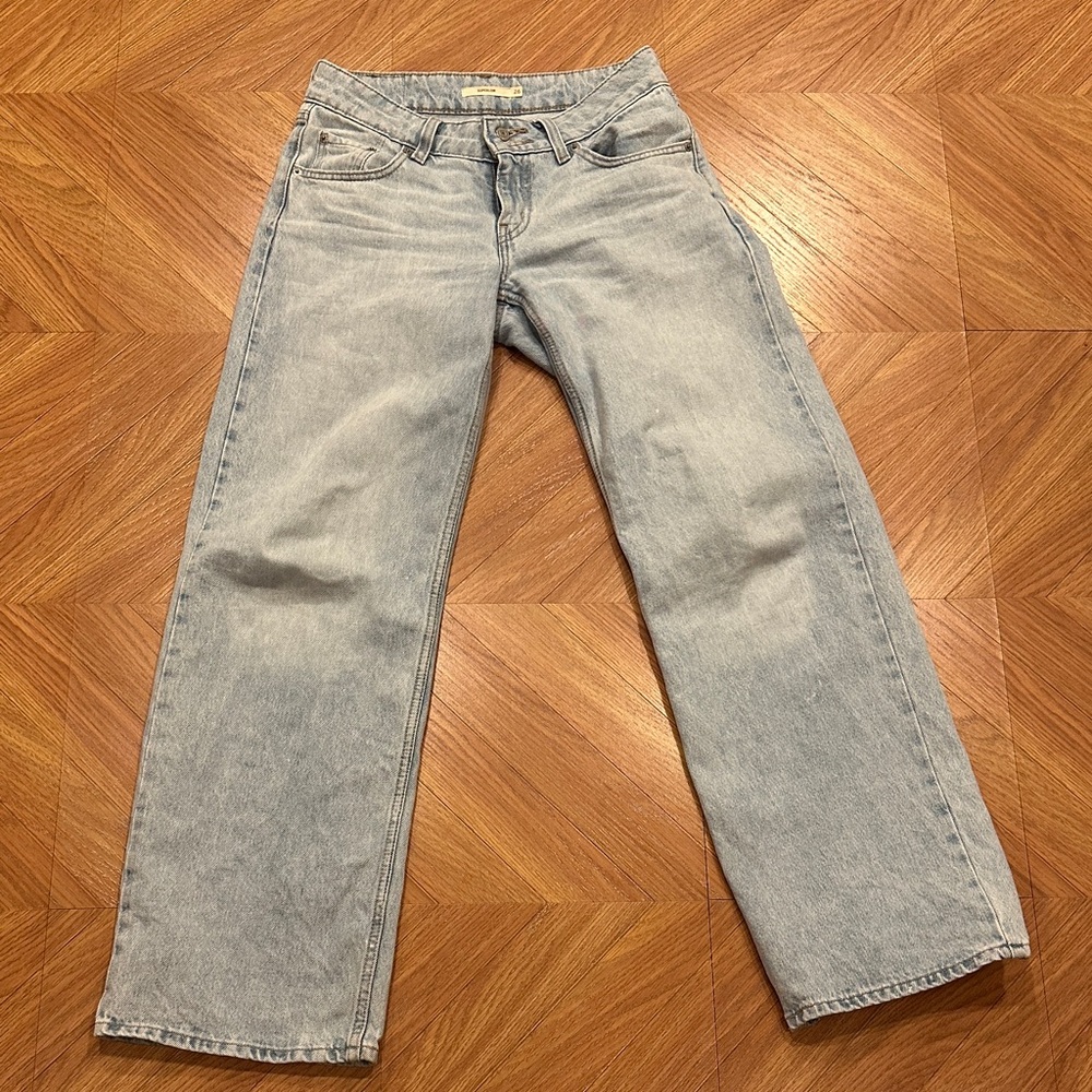 Levi's Light Blue SuperLow Jeans